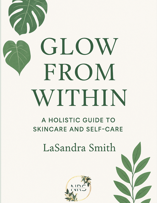 Glow From Within eBook | Plant-Based Skincare & Self-Love Journal | Coloring Pages for Relaxation & Mindfulness