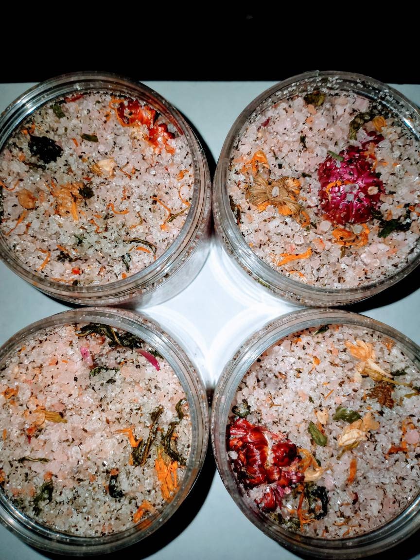 Peppermint Foot Soak with Epsom Salt, Himalayan Salt & Essential Oils