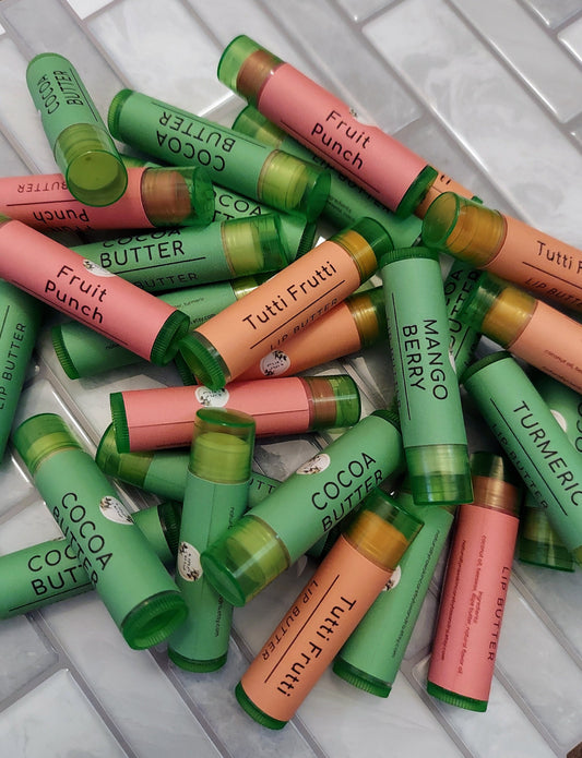 Nourishing Lip Balm – Mango Butter & Coconut Oil