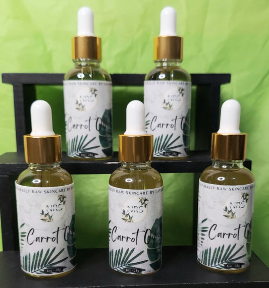 Carrot Oil/ Organic Facial Oil/ Sunflower Infused Carrot Oil/ Facial Oil